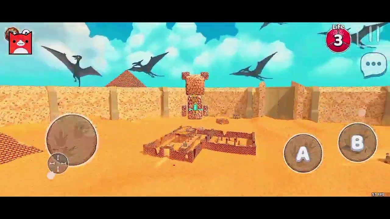 Dino World All New Stickers in Multiplayer Super Bear Adventure Gameplay Walkthrough