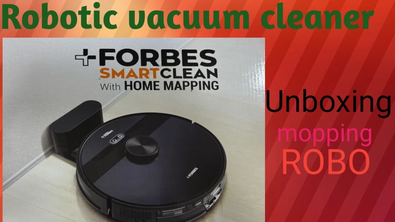 New Forbes smartclean robotic vaccume cleaner -pro vacuum cleaner with maping and mopping technology