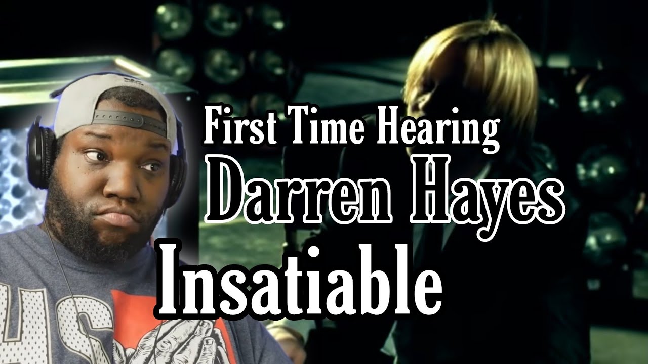 Darren Hayes - Insatiable (Official Music Video) | Reaction
