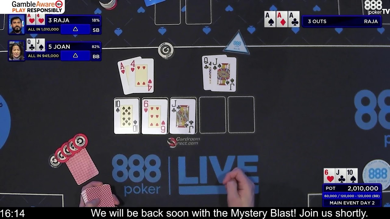 The Mystery Blast! - 888poker LIVE Glasgow