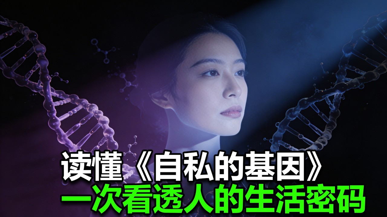 读懂《自私的基因》，一次看透人的生活密码