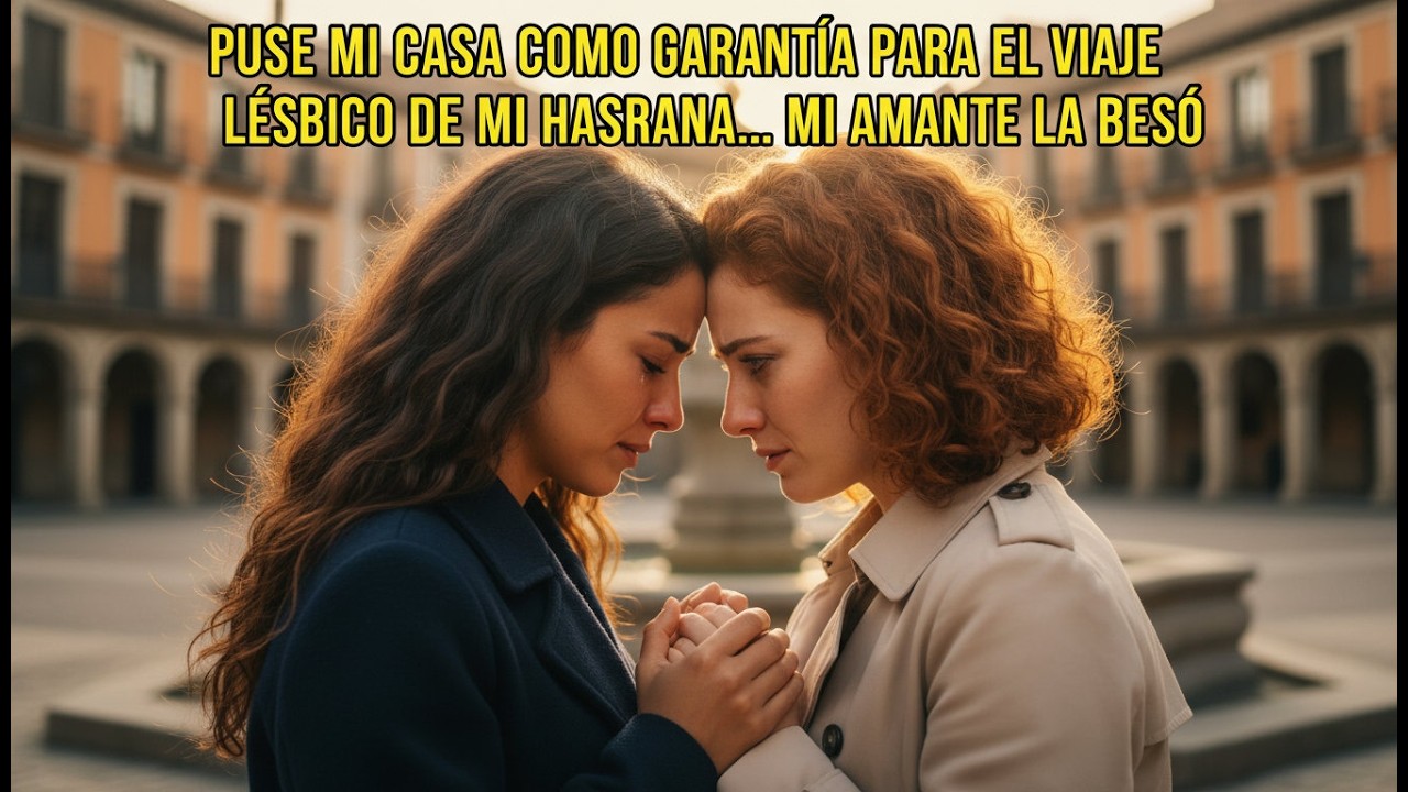 Puse mi casa como garantía para el viaje lésbico de mi hermana... Mi amante la besó.