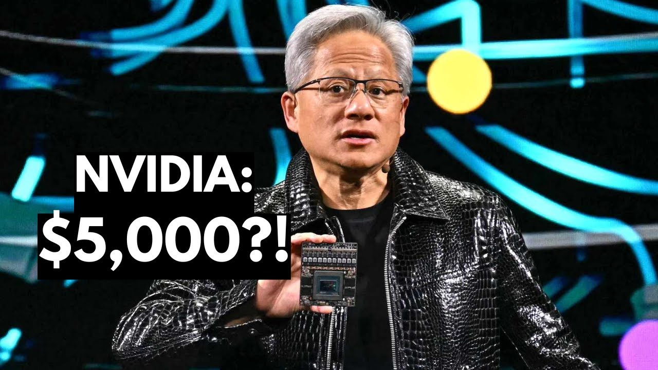 Акции NVIDIA упали до 5000 долларов после громкого заявления Дженсена?❗Если у вас есть акции NVID...