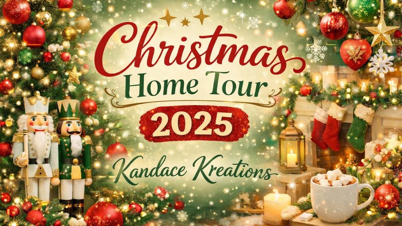 🎄 Christmas Home Tour 2025 | Kandace Kreations