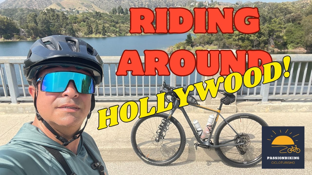 #RIDING BIKE IN HOLLYWOOD. #RUTA EN BICICLETA POR LA CIUDAD DE HOLLYWOOD. #BIKING AROUND HOLLYWOOD.