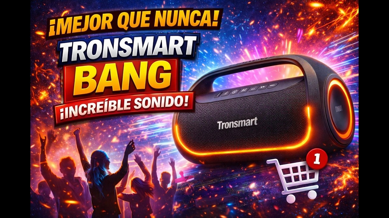 Bocina Tronsmart Bang Perfecta Para la Fiesta @AliExpress  #shopaliexpress #aliexpress