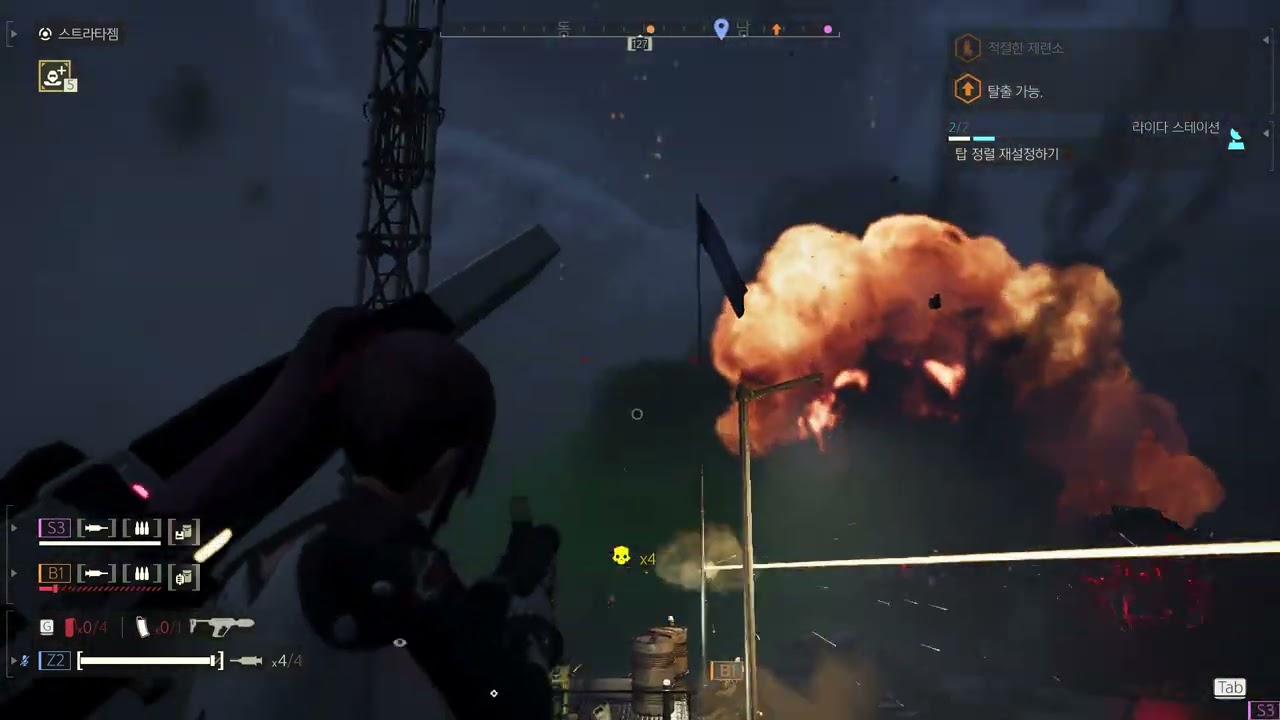 헬다이버즈2 [ Helldivers2 ] 민토리아 행성에 사이보그 나온다며? 3, 10단 오토마톤 공방전