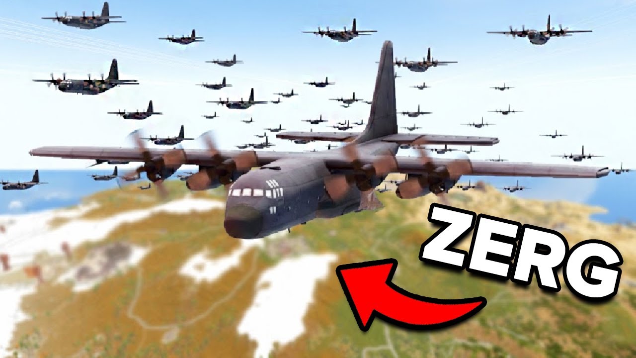 I got UNLIMITED Airdrops in Rust - Zerg