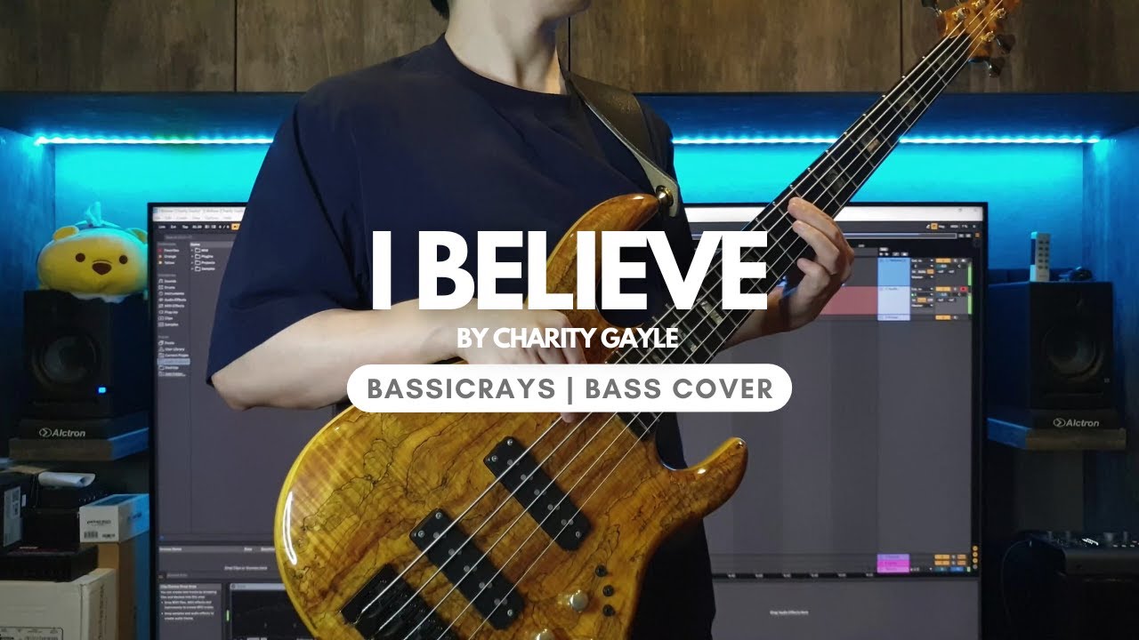 I Believe (Chords In Description) | Charity Gayle | Bass Cover (4K)