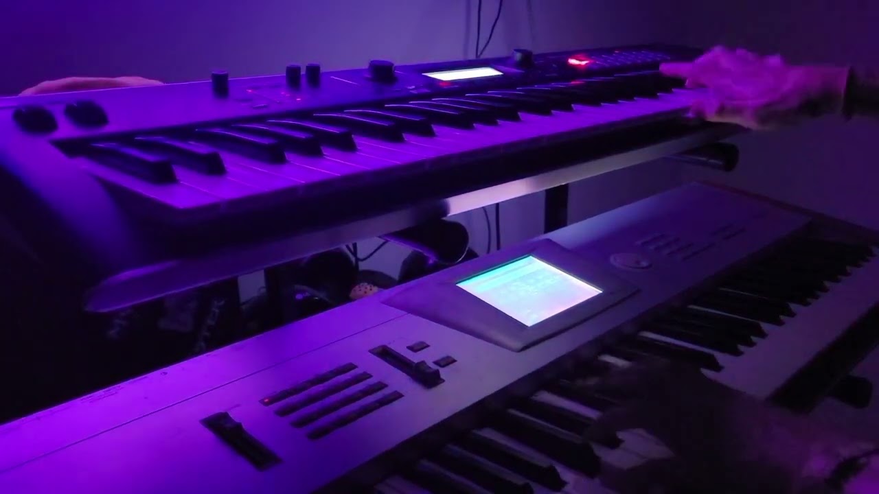 Blinding Lights - ( Cover) korg trinity, korg kross 2