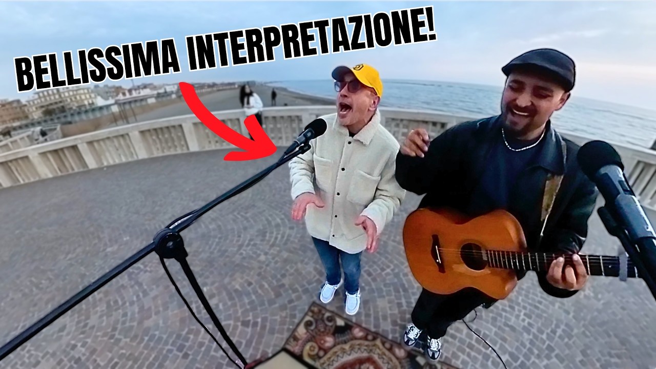 Uno sconosciuto mi chiede “Your Song” sul lungomare… la sua voce lascia tutti senza parole