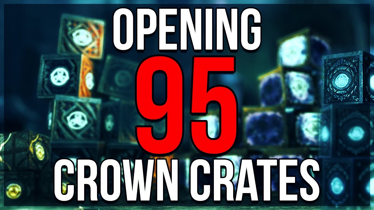 Opening 95 ESO Crown Crates