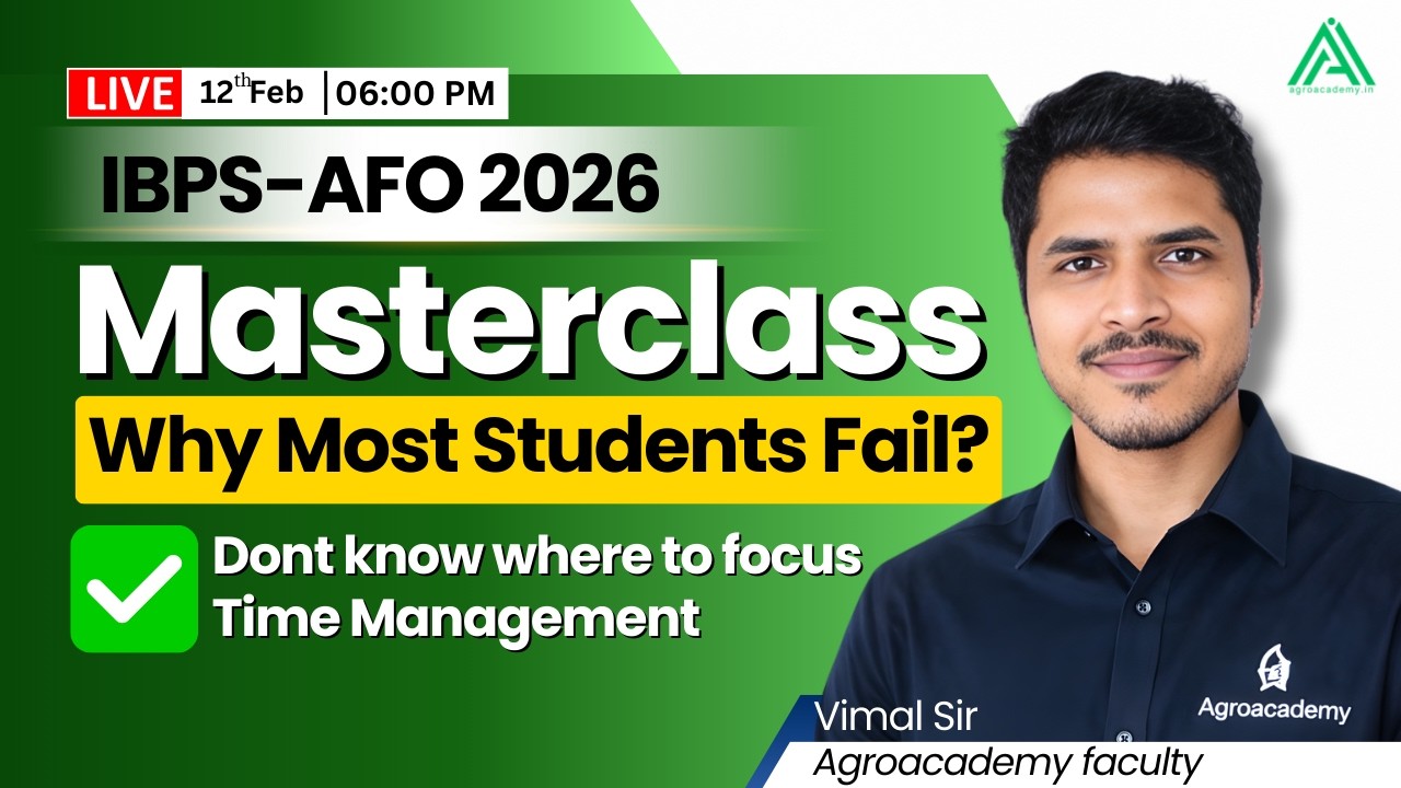 IBPS-AFO 2026 | How to Start your Preparation with Proper Planning by Vimal Sir