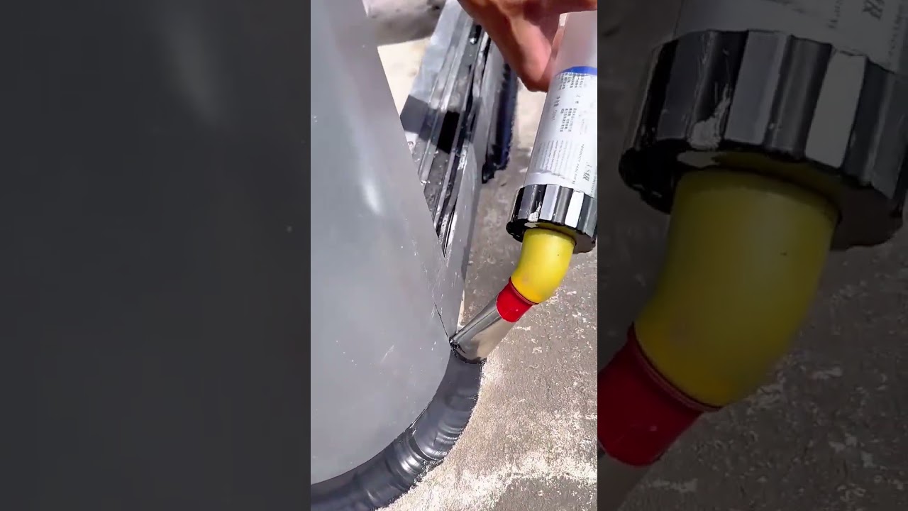 Sealing Pipe Joint With Waterproof Adhesive