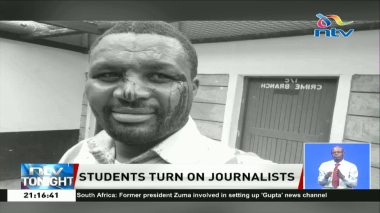 Standard Media Group journalists attacked at St. Stephens Girls Sec. School