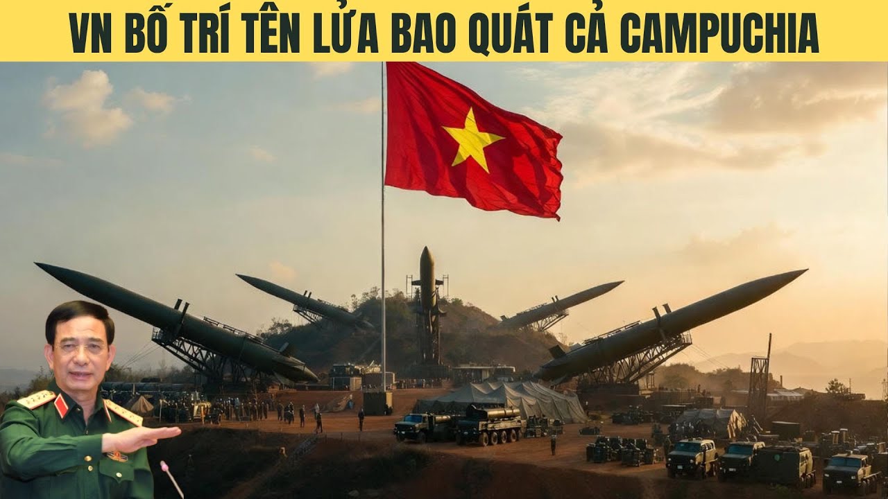 VN đưa tên lửa lên nóc nhà Đông Dương:Campuchia-biển Đông trong tầm bắn