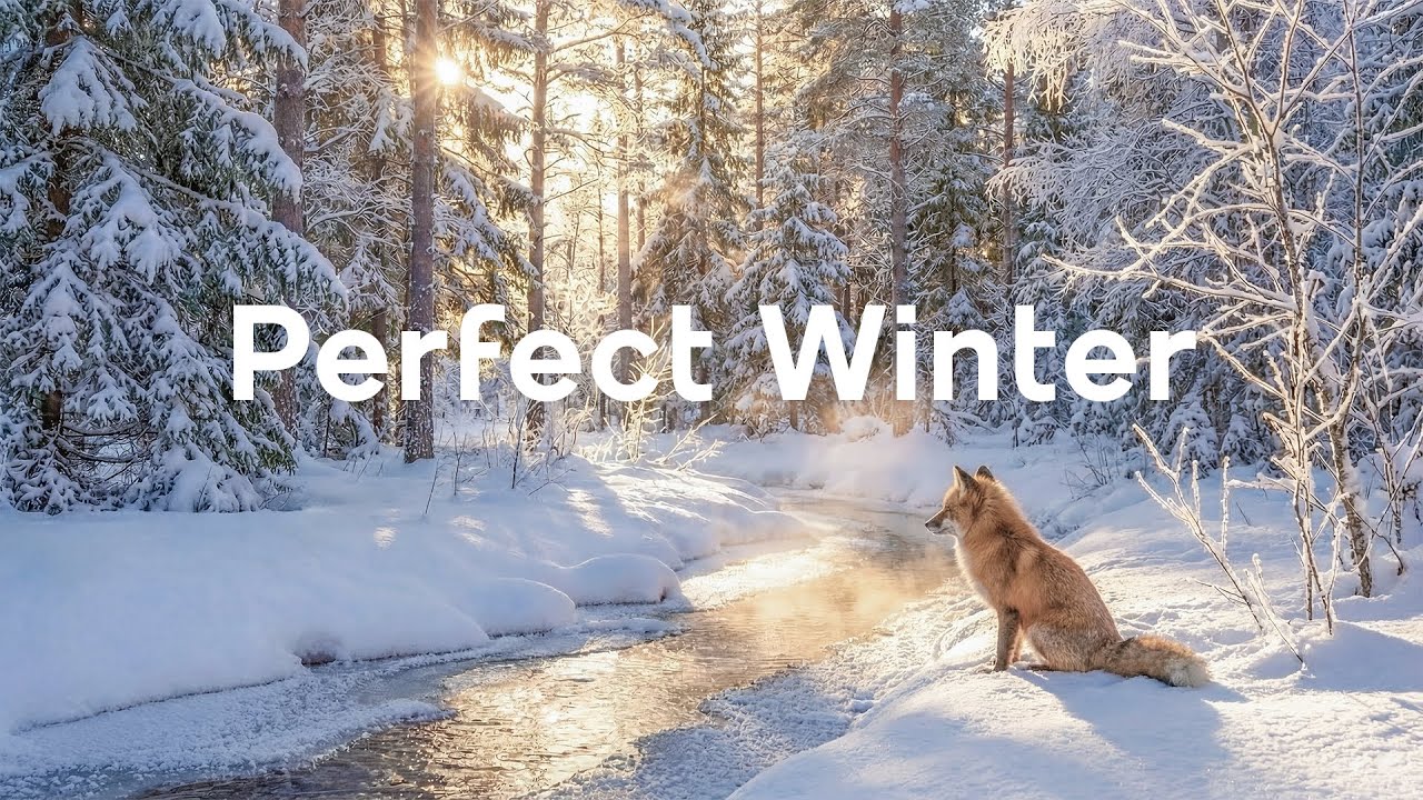 Perfect Winter ❄️ Energizing Music to Start Your Day with Warmth & Positivity 🌞
