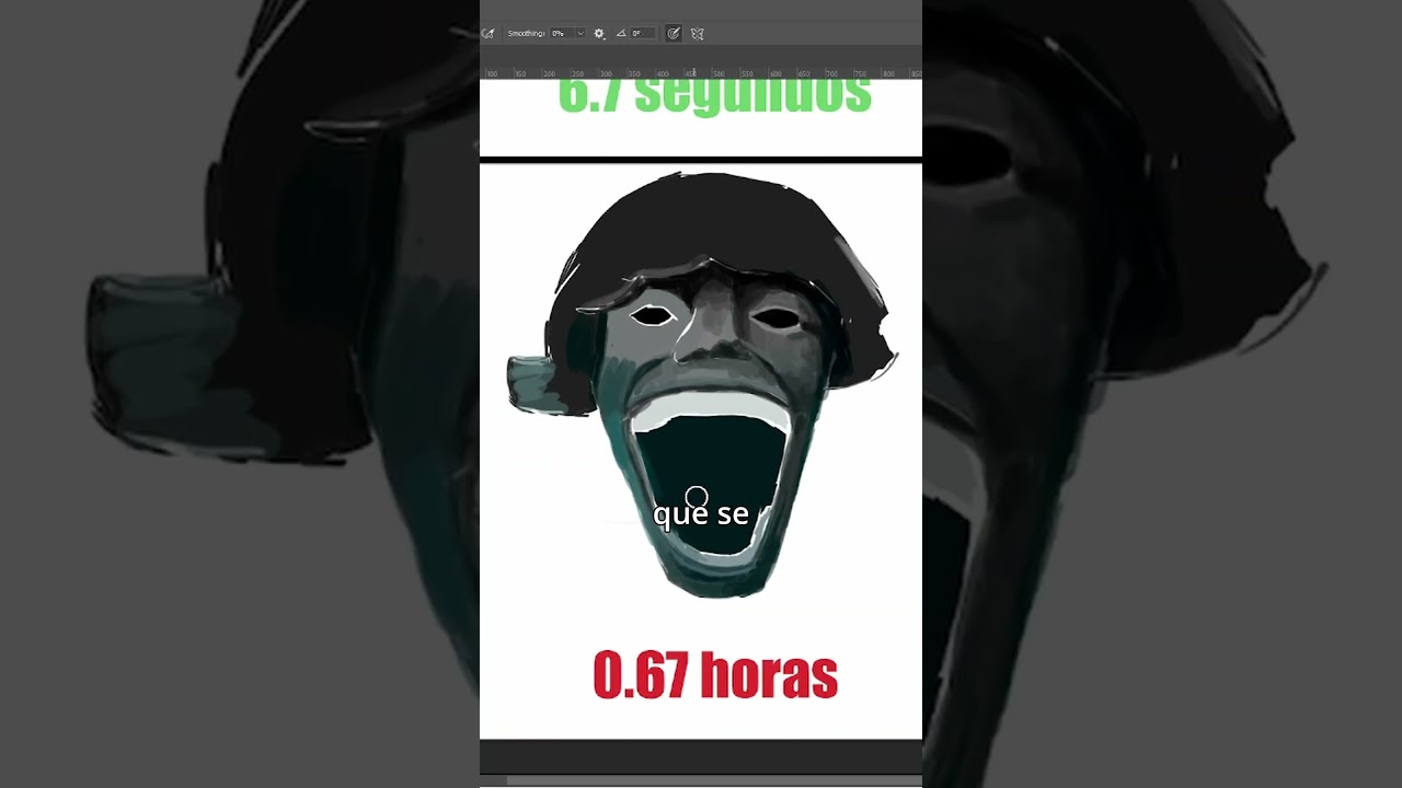 Dibujando a 67 en 6.7 segundos, 6.7 minutos, 0.67 hora y 67 dias  