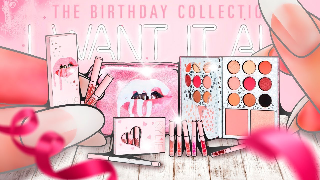 DIY Miniature ALL KYLIE COSMETICS 20 Birthday Collection! | Review
