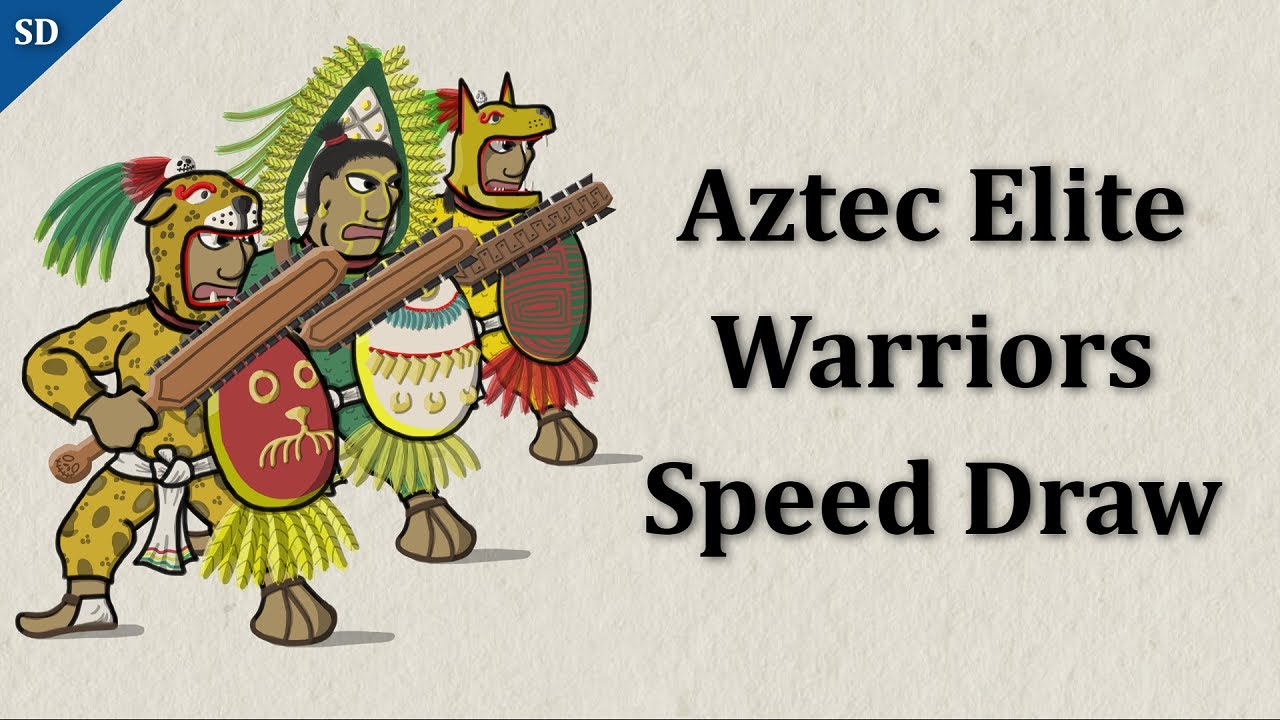 Aztec Elite Warriors (speed draw)