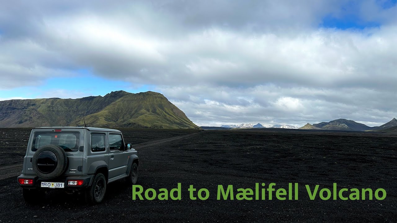 Iceland's F Roads: F232 & F210 to Mælifell in a Suzuki Jimny