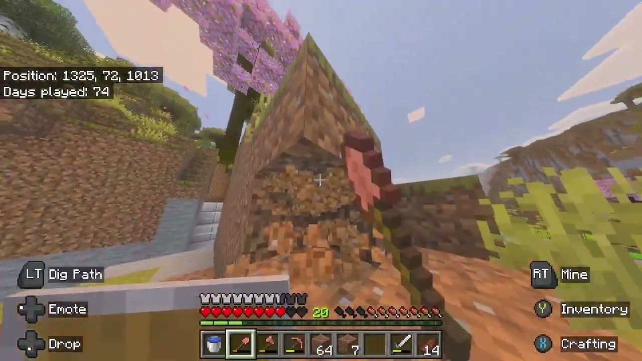 Building and Teraforming! Minecraft Pt. 5