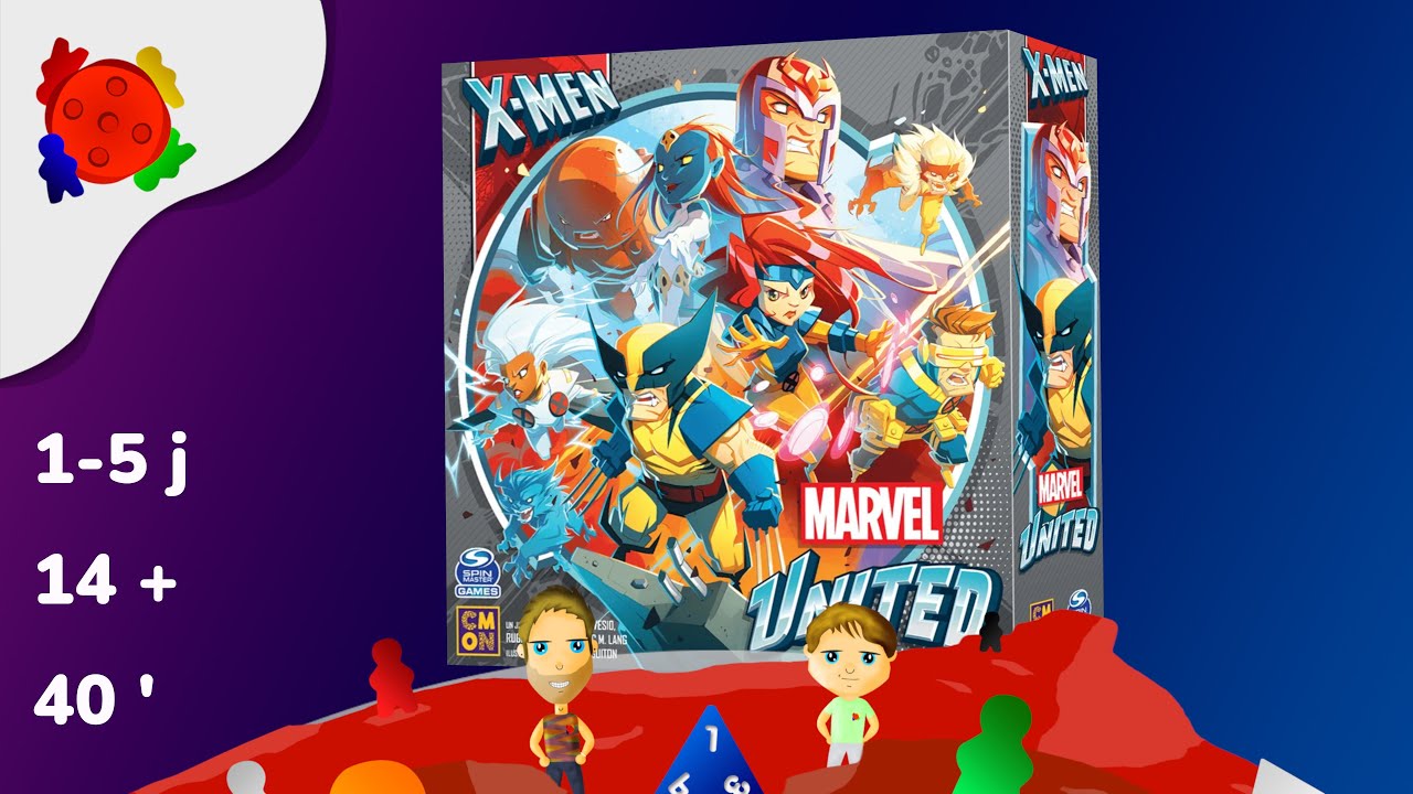 Marvel United X-Men (2 joueurs)