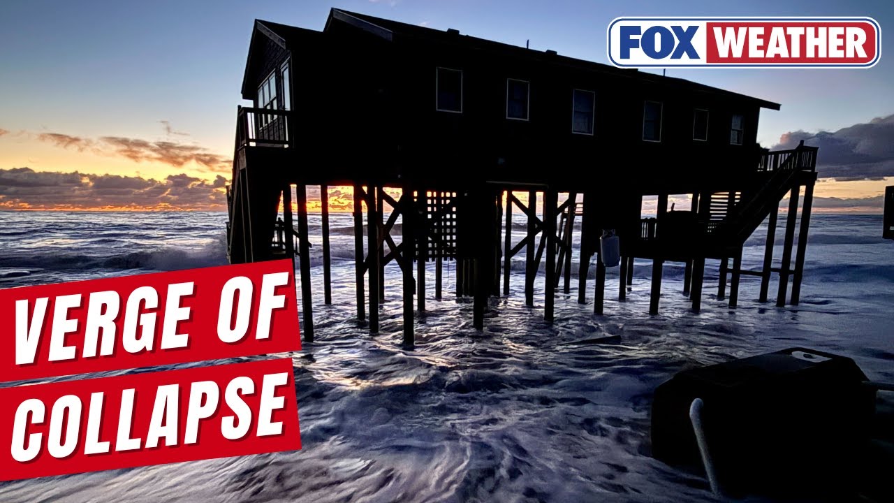 Beach Erosion Likely To Continue Along North Carolina’s Outer Banks After Homes Collapse Into Ocean