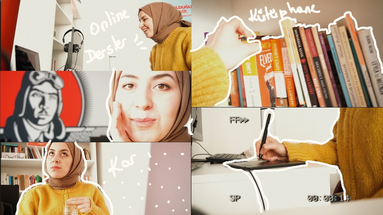 ONLİNE EĞİTİMDE BİR GÜNÜM | Öğretmen Günlüğü ( yeni okul 🕊 )