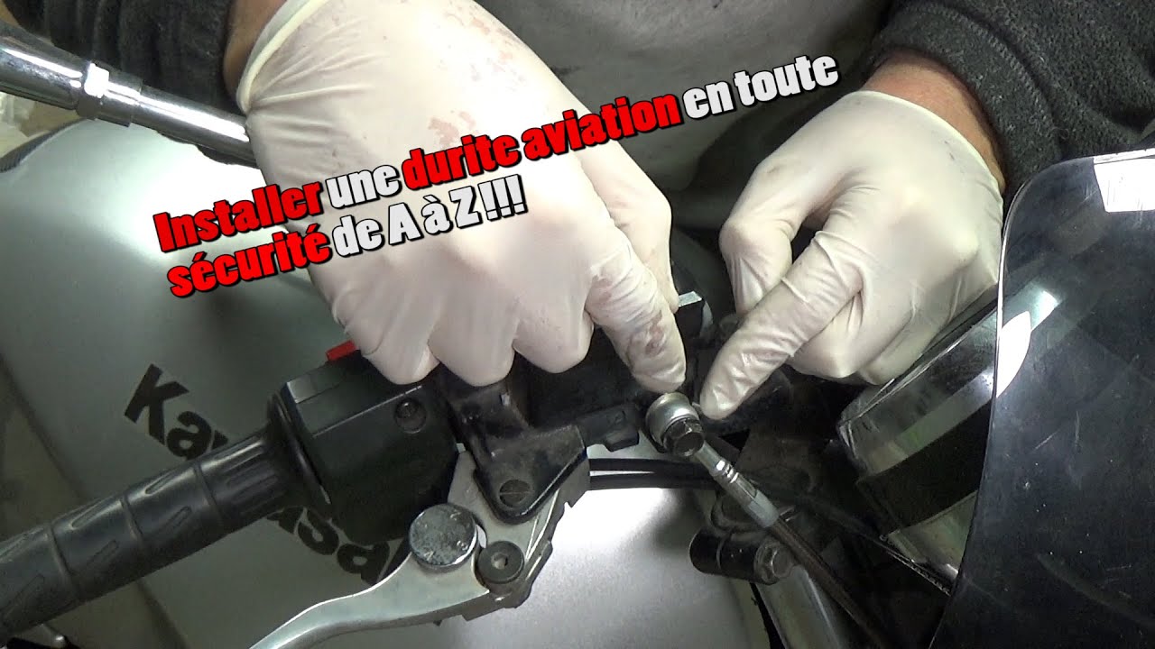 Installer des durites de frein aviation moto en sécurité de A à Z