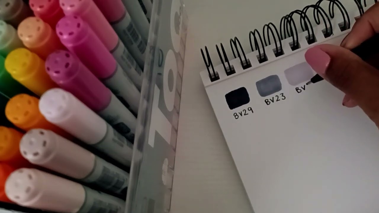 SWATCHES | Copic Ciao 72 Piece Marker Set - B