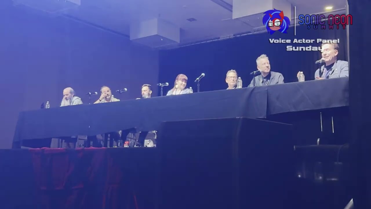 🔵Voice Actor Panel - Sonic NEON Summit🔴