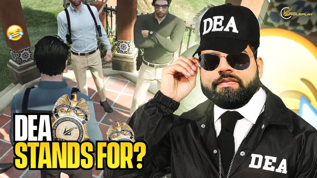 DEA Stands For? ft. @RakaZoneGaming @LexMaverick | Roleplay Funny Moment | VLT Roleplay