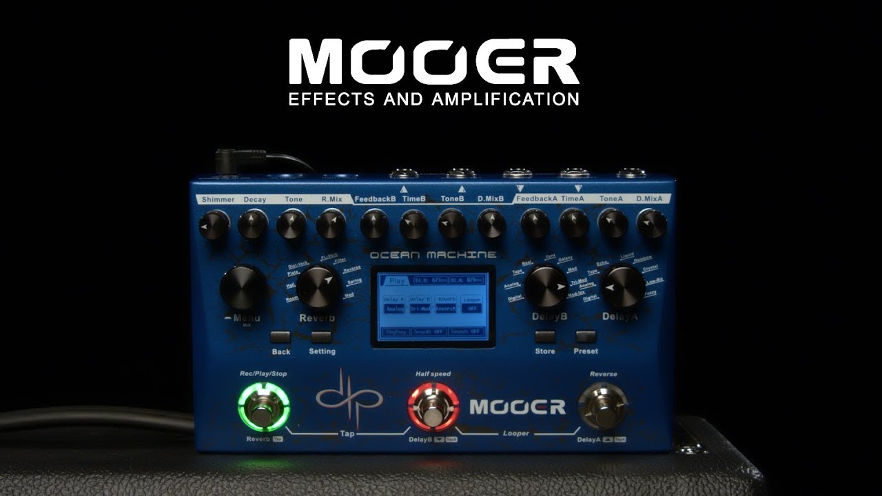 Mooer Ocean Machine Devin Townsend Signature Pedal | Gear4music demo