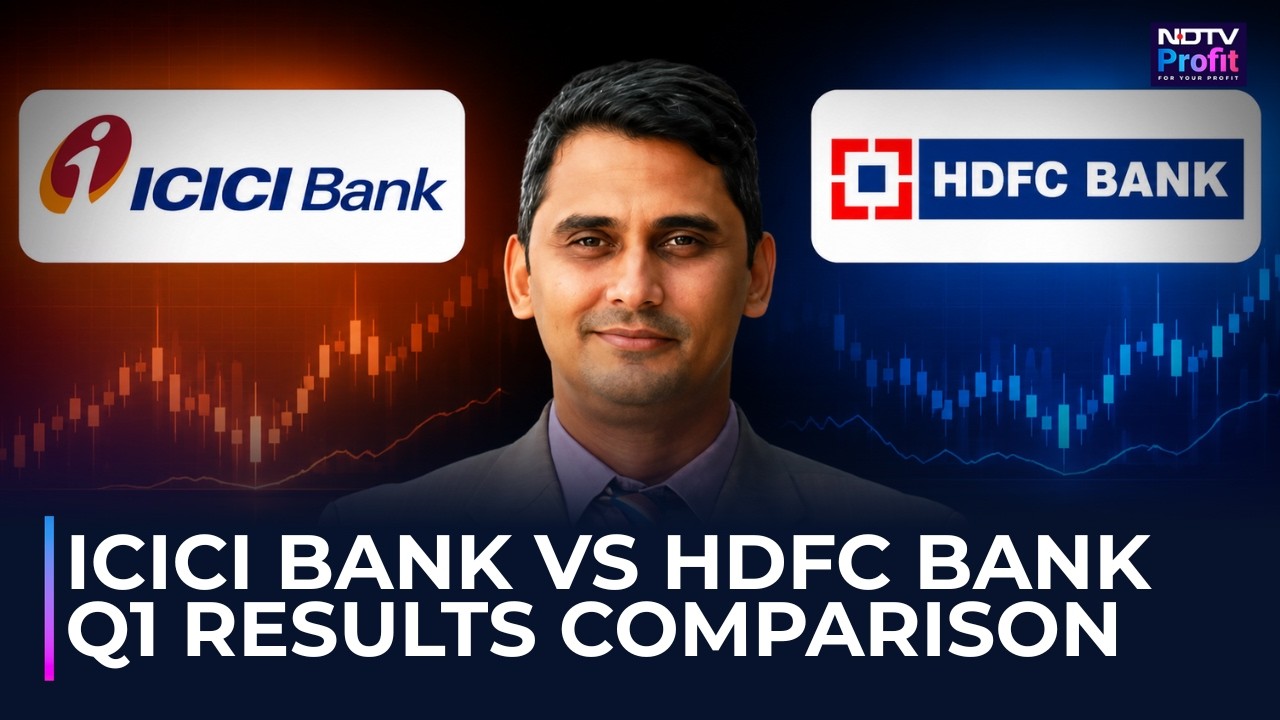ICICI против HDFC Bank: кто выигрывает банковскую гонку? Маюреш Джоши разбирает результаты 1 квар...