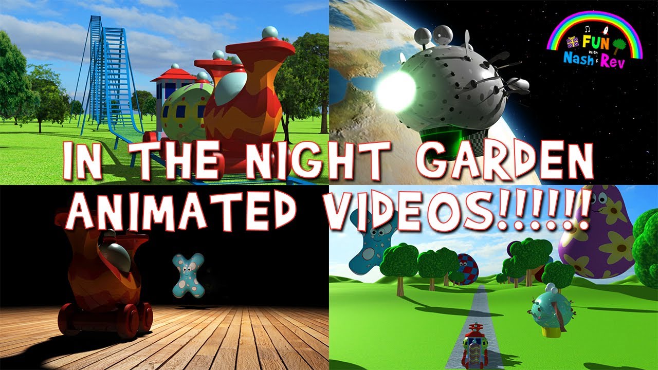 In The Night Garden Animated Videos!!!  For KIDS!!!