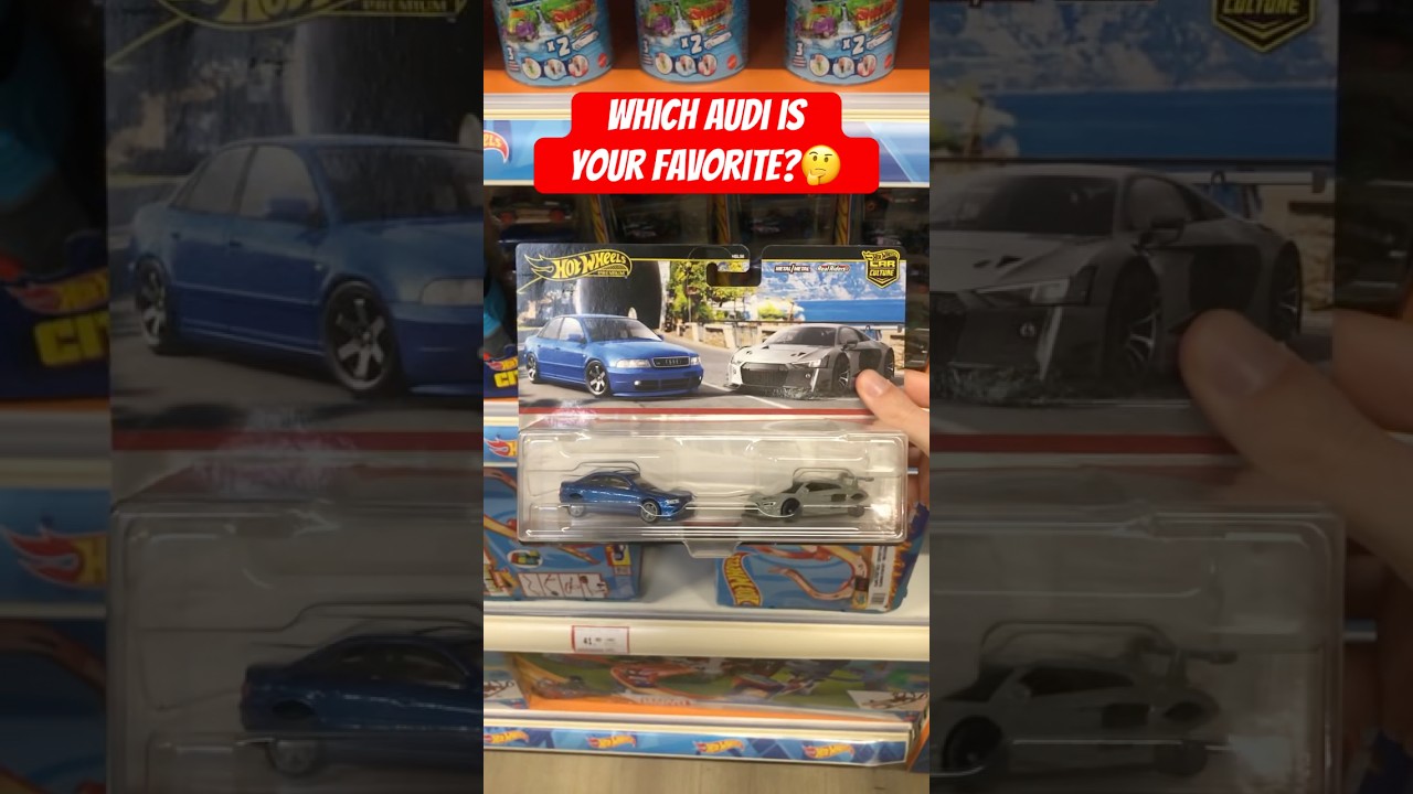 Zestaw 2 Hot Wheels Audi!🔥🔥🔥 #hotwheels #hotwheelscollector #audi #audir8 #samochody #samoch&oacute;d