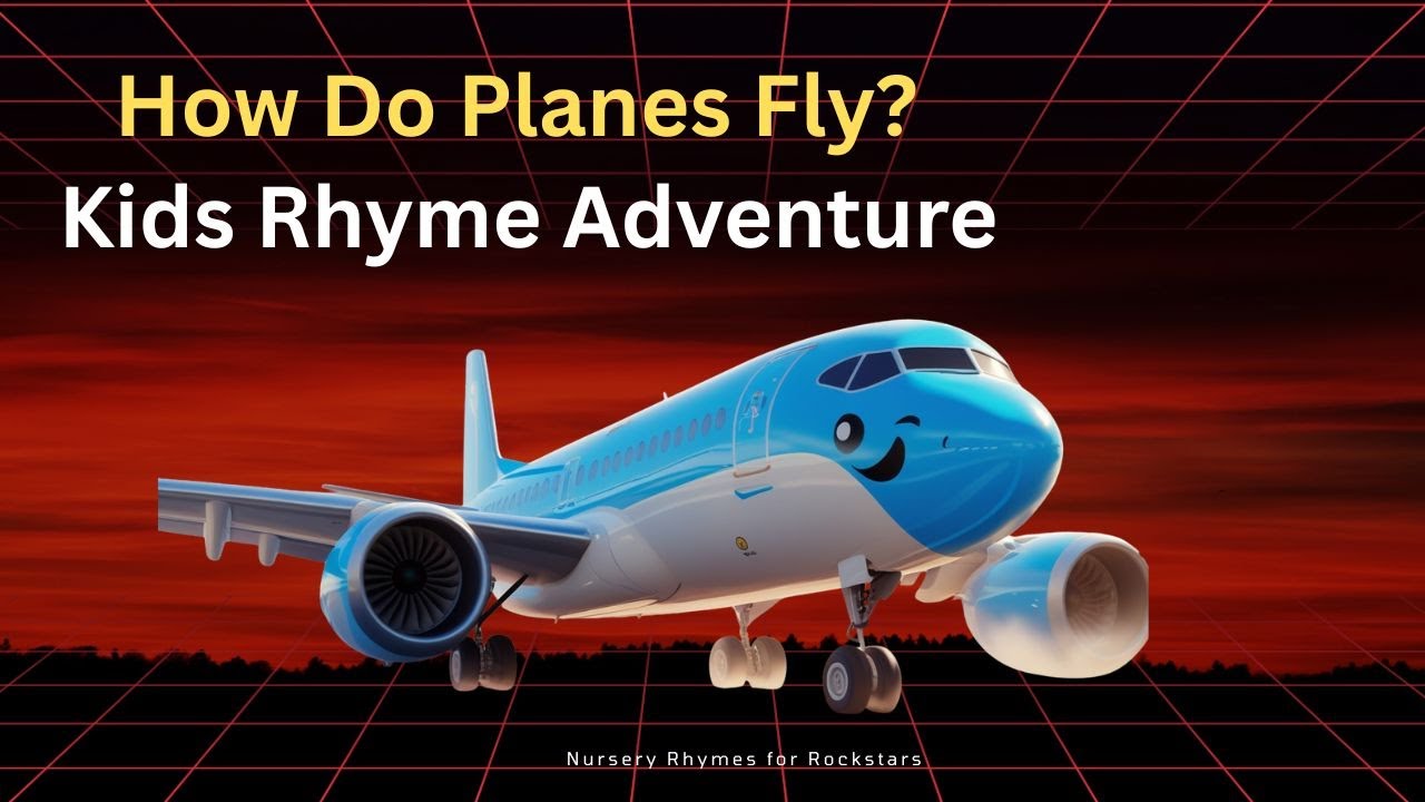 How Do Planes Fly? Kids Rhyme Adventure | Nursery Rhymes for Rockstars