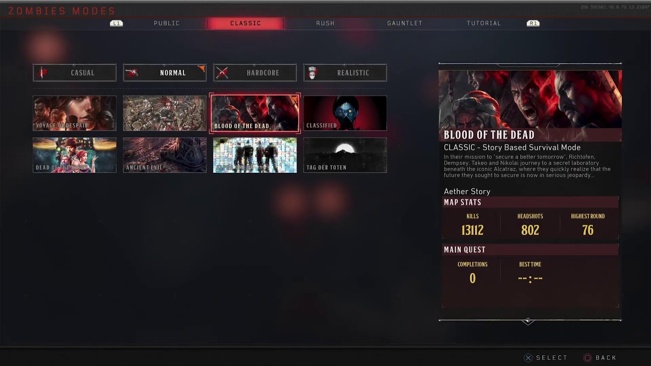 BLOOD OF THE DEAD-ROAD TO ROUND 💯| BLACK OPS 4