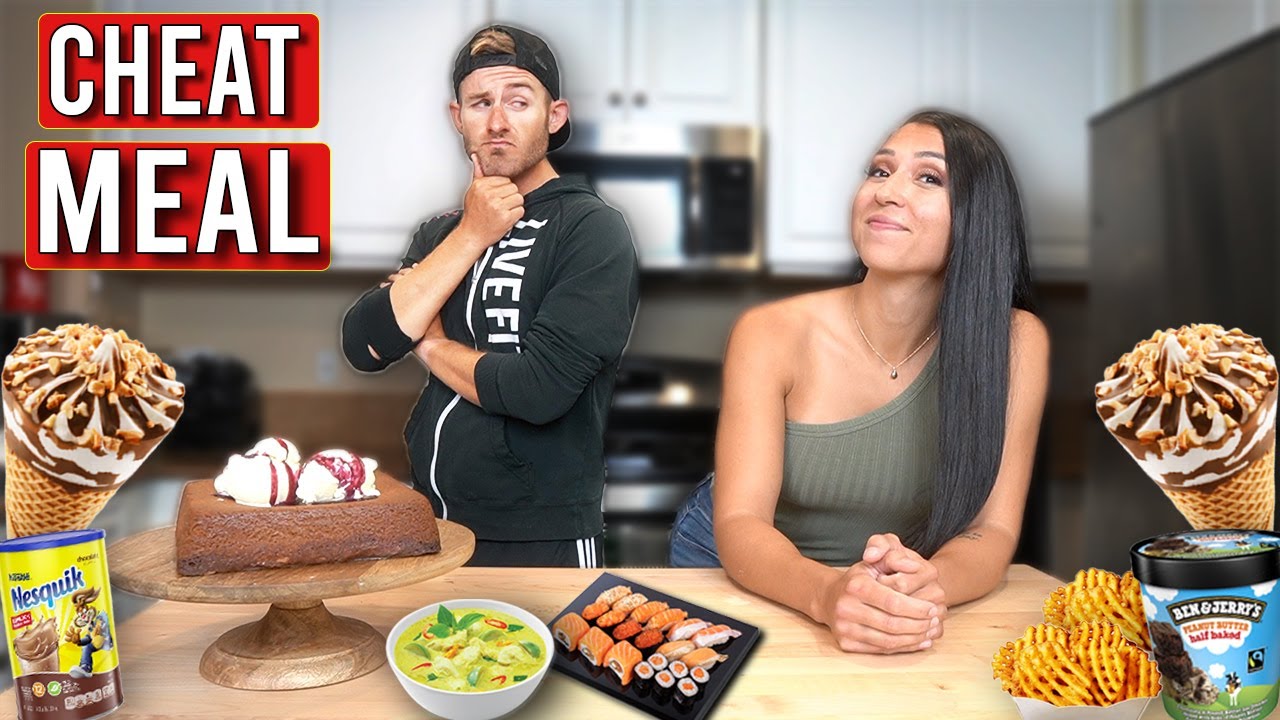 Kristie CHOSE Erik's Cheat Meal! (Mukbang)