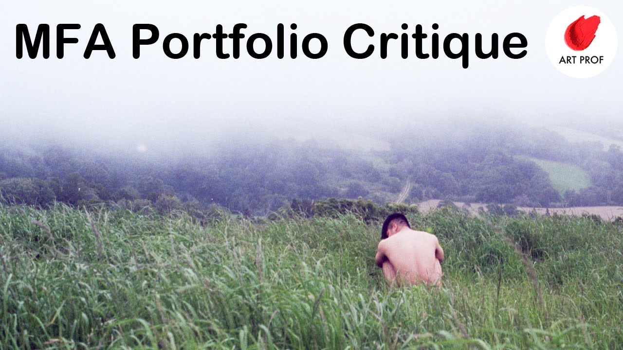 MFA 3D & Photography Portfolio Critique by an Art Professor