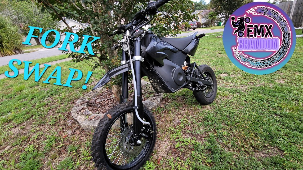 TDpro Ebay Fork Kit Install On The Mototec - It looks insane! (How To)