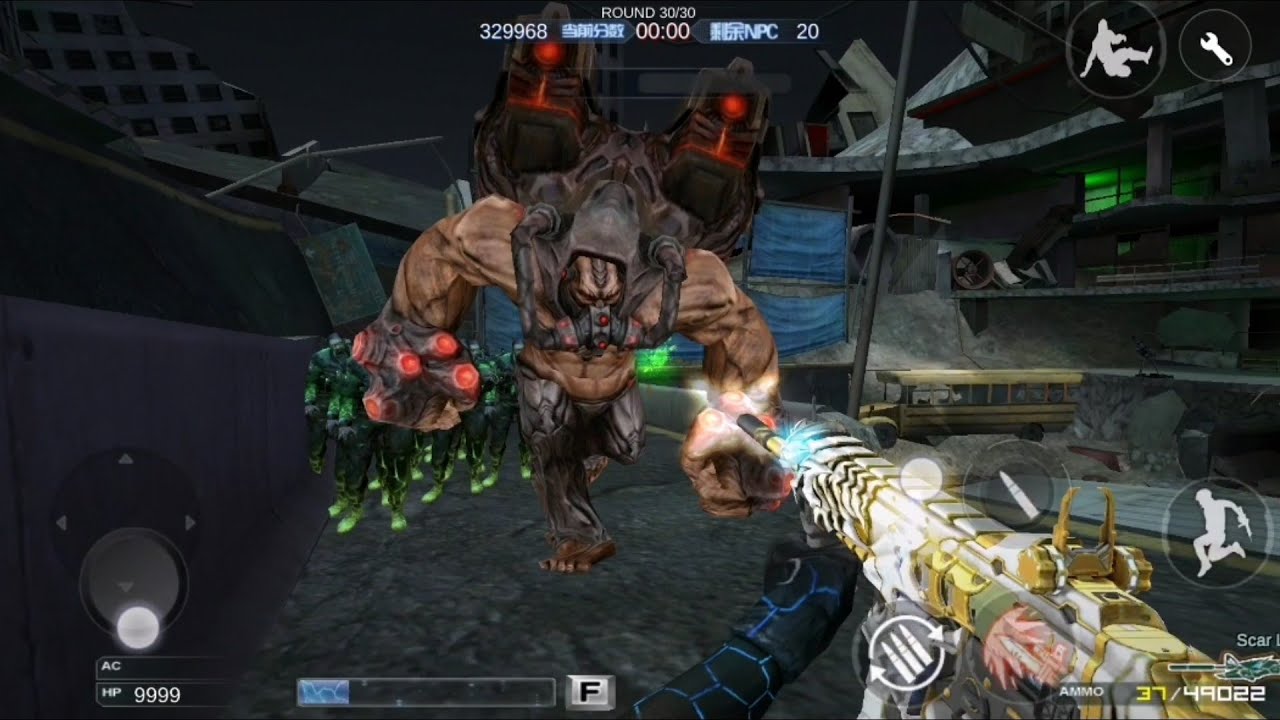 Crossfire Offline Android CRATER Zombie Mode FULL gameplay (CFGZ 2.49 paid)