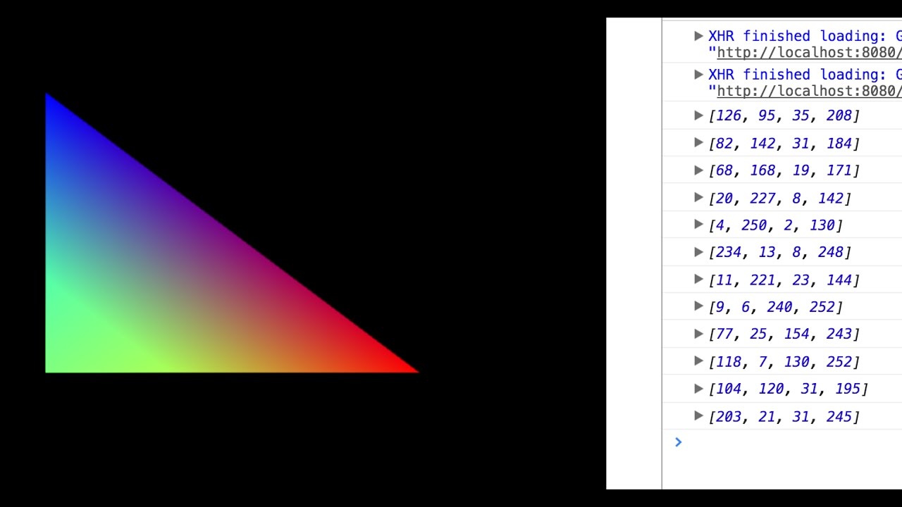 Reading pixels in WebGL - ProgrammingTIL #90 WebGL Video Tutorial Screencast 0033