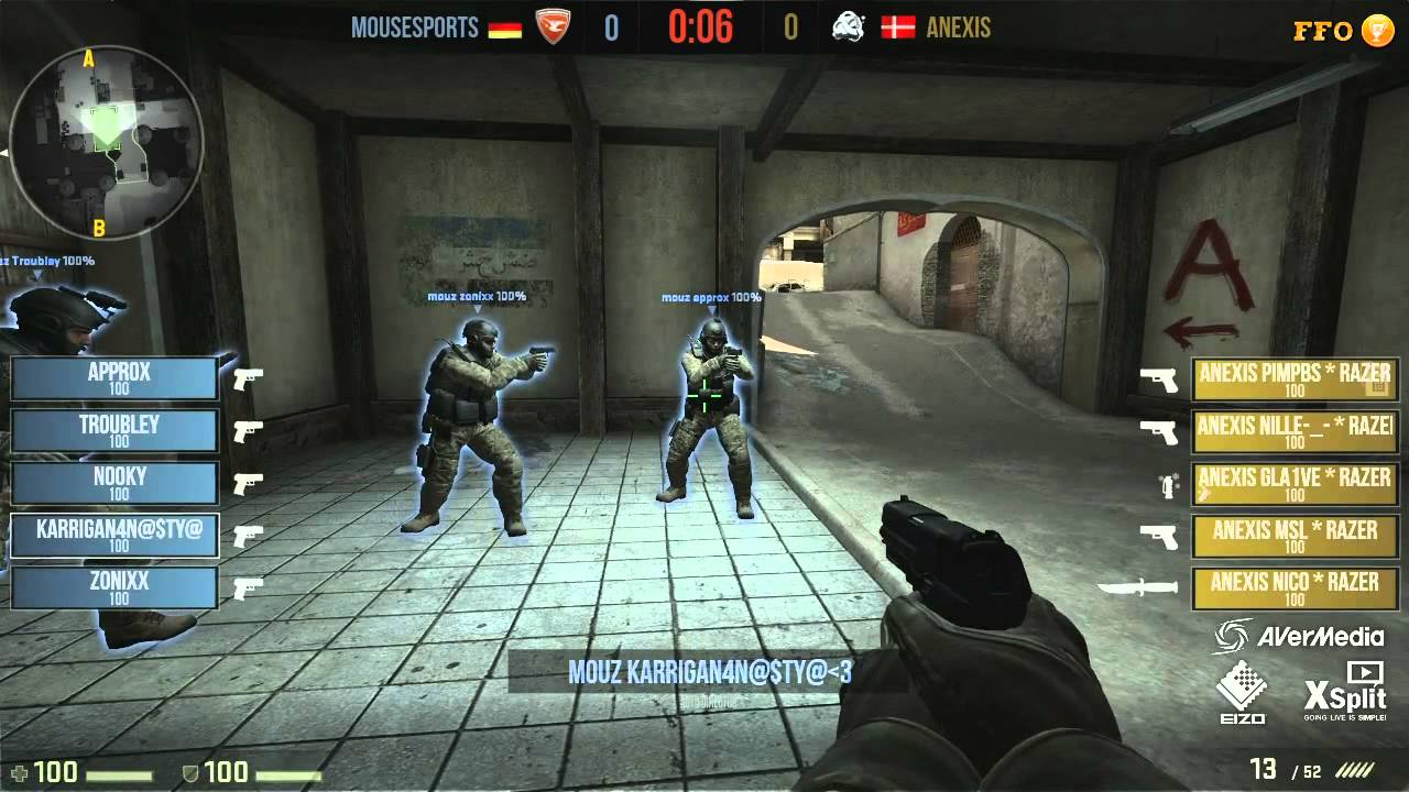 Fnatic FragOut - mousesports vs Anexis