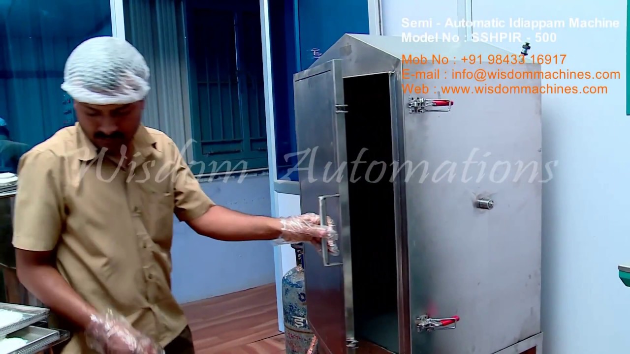Semi Automatic Idiappam Making Machine SSHPIR 500