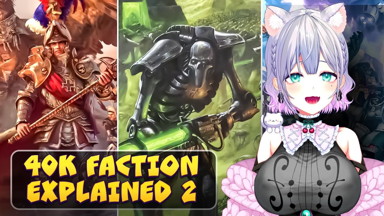 Emuri reacts to Every single Warhammer 40k Faction Explained | Part 2