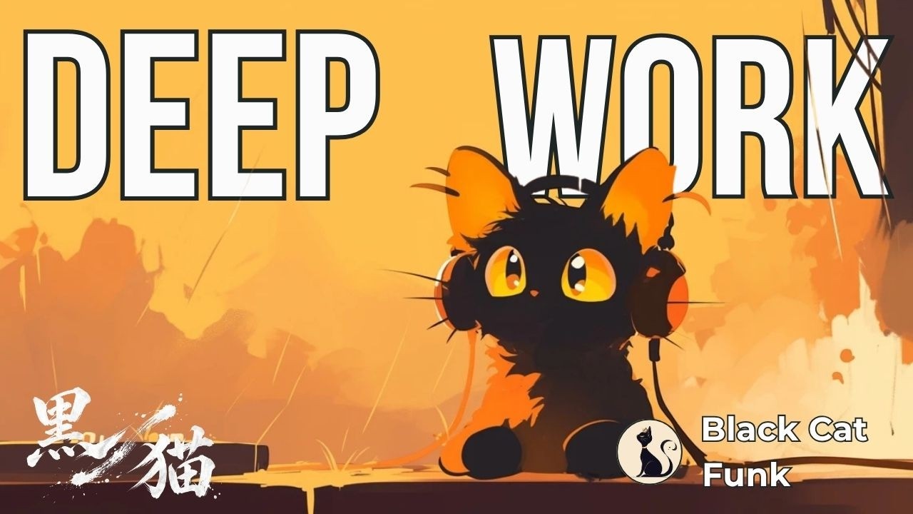 Soft Groove Mood | Lo-Fi Guitar Chillhop 🎧 | Selected by the Black Cat | Chill Focus & Deep Work