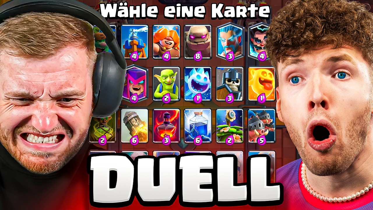 😱🤯BIGSPIN vs. TRYMACS - MEGA AUSWAHL DUELL ESKALATION! | Clash Royale Deutsch