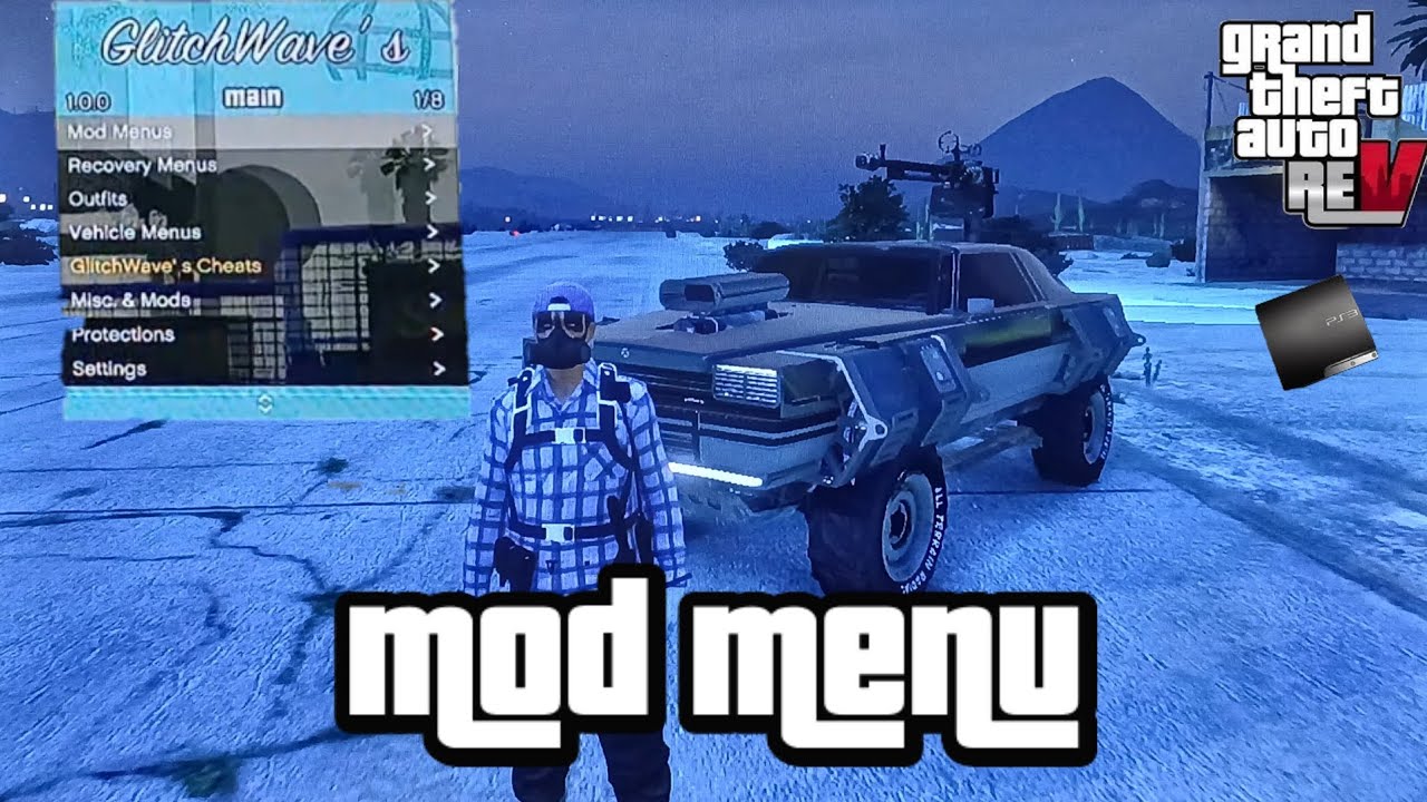 MOD Loader Glithwaves | PKG BLES & NPEB - GTA RE:V PS3